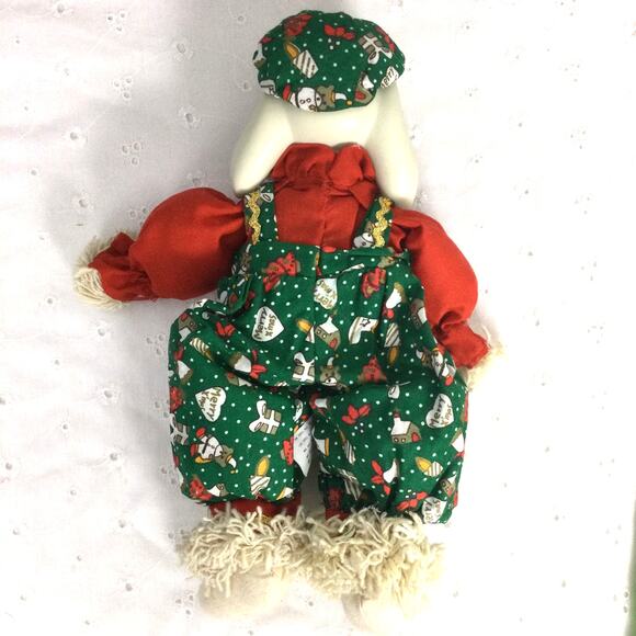 Christmas Around the World Vintage 90's Grannie Flo, Hip and Hop Bunny Dolls - Picture 5 of 12